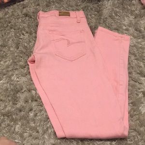 Reign pink skinny jeans
